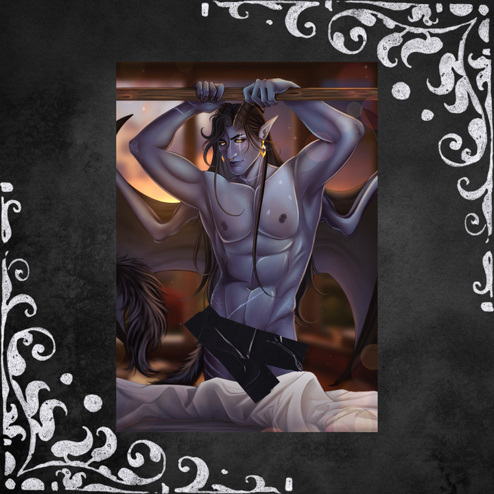 Saker art print