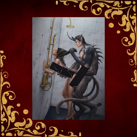 Dain x Leah shower print