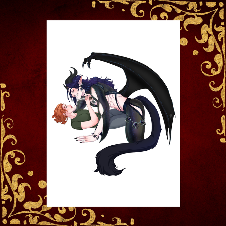 Pelleas & Cedar couple art