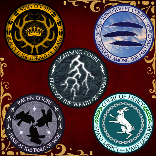 Fae Court seal stickers